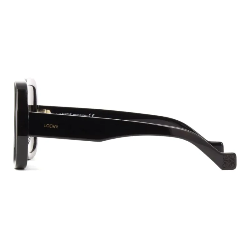 LOEWE Acetate Square Sunglasses Unisex Brown-2