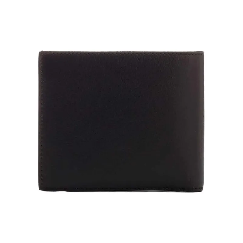 OFF WHITE Leather Wallet Men's Black-1