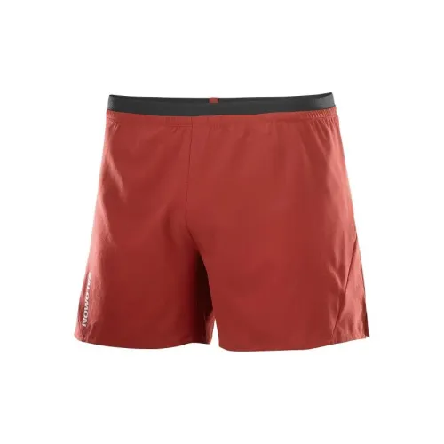 SALOMON Cross 5 Casual Shorts Men Red