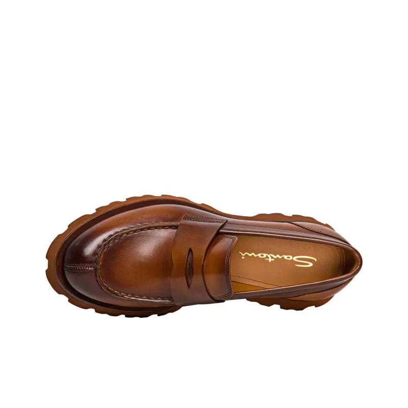 Santoni Alfie Loafers Women's Brown-4