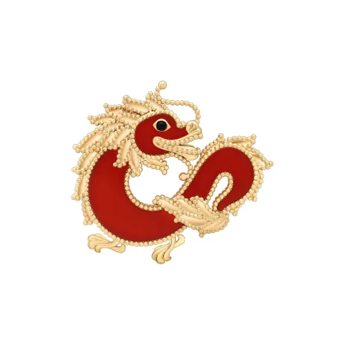 Van Cleef & Arpels Brooches Women's Red