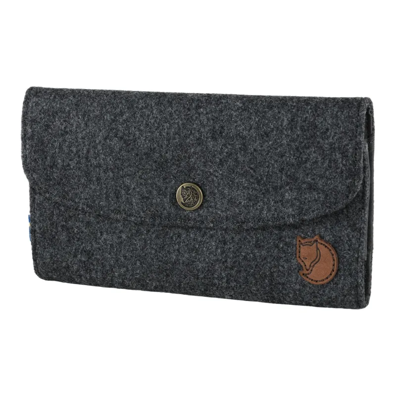 Fjallraven Wool With Polyamide Wallet Unisex Gray-1