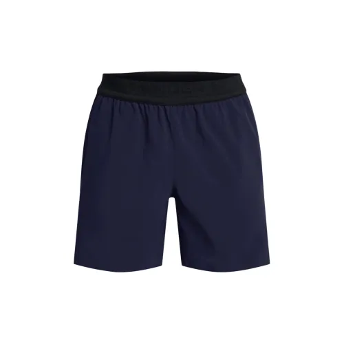 Under Armour Casual Shorts Men Dark Blue