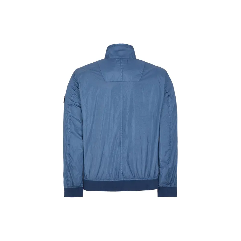 STONE ISLAND Logo Patch Zip Up Jacket-1