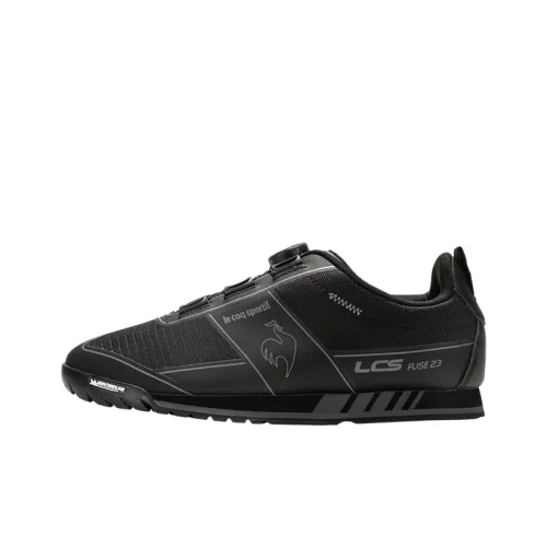 Le Coq Sportif Cycling Shoes Unisex Low-Top Black