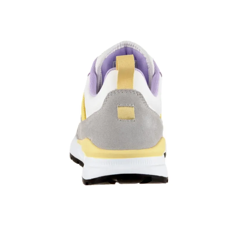 Levi's Anti Slip Wear Resistant Low Top Casual Shoes Women's White Gray Purple-3