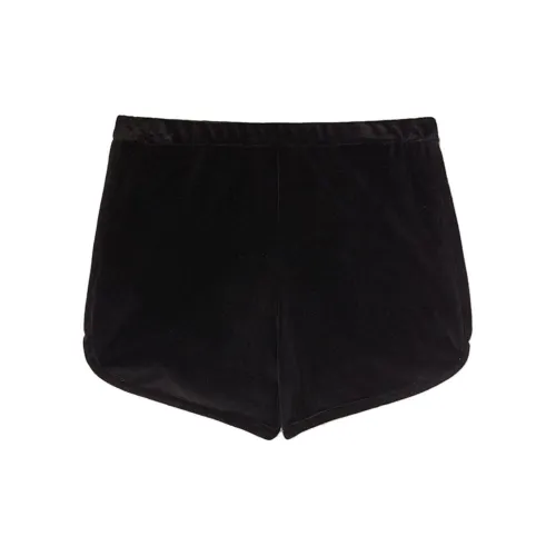 JIL SANDER High-waisted Velvet Mini Shorts