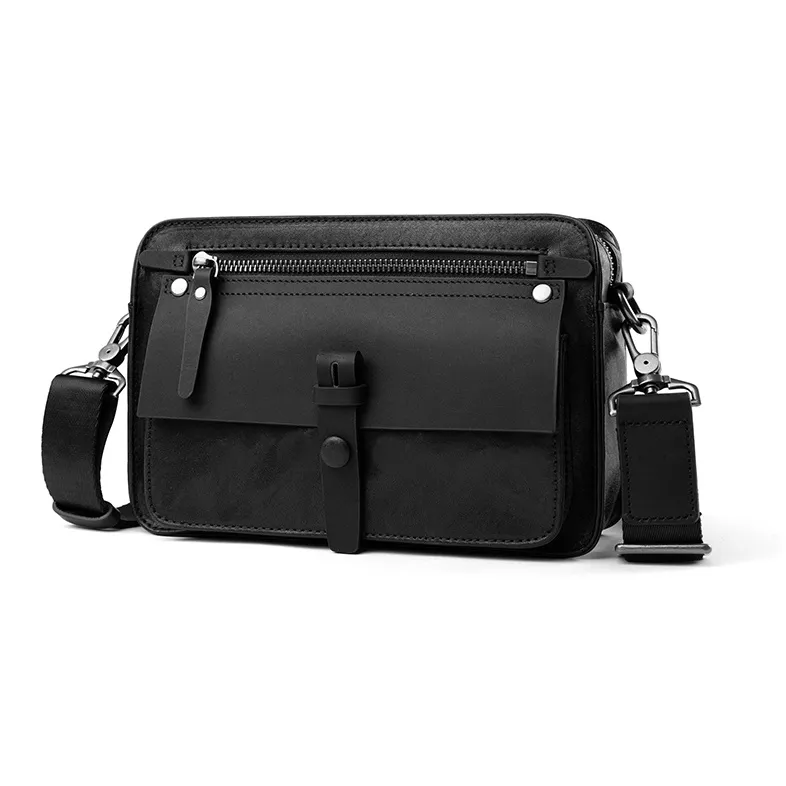 Back step Shoulder Bags Black-1