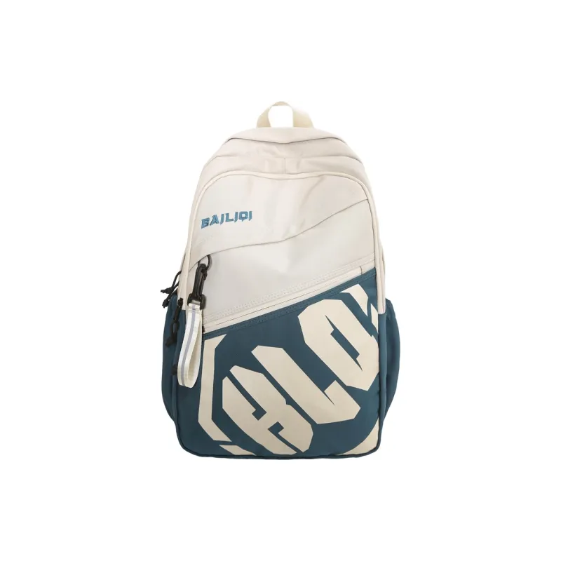 Deli Bear Nylon Backpack Regular Unisex Black/Dark Gray/Light Gray/Green/Khaki/Jasper-0