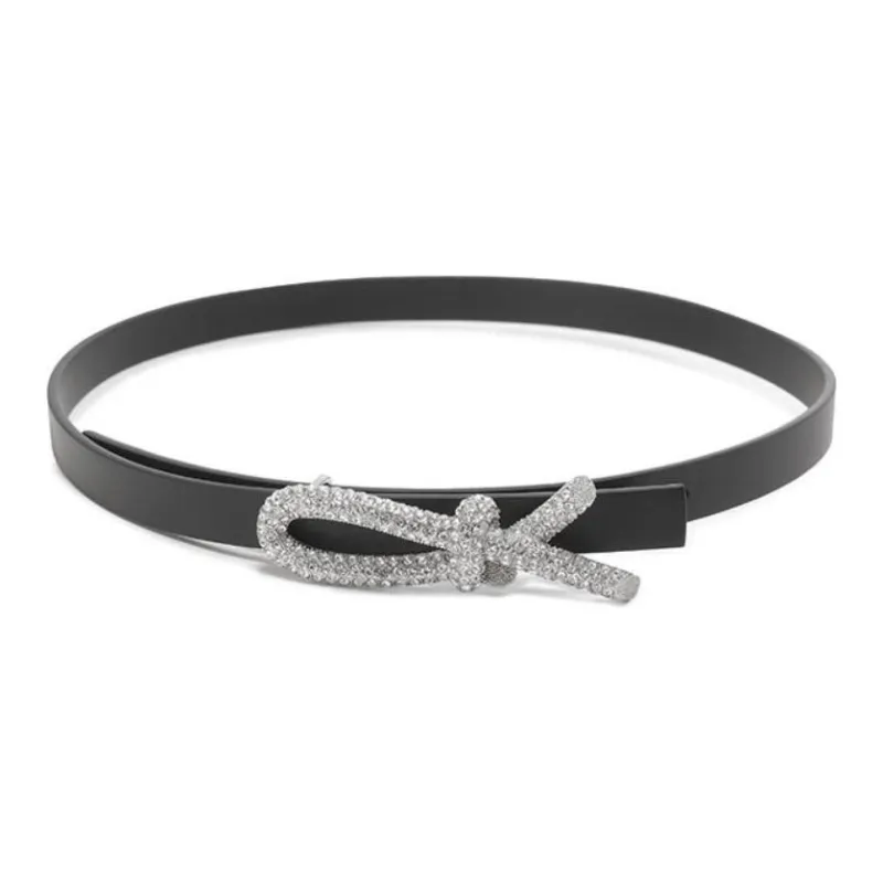 Ferragamo Crystal-embellished Leather Belt-2