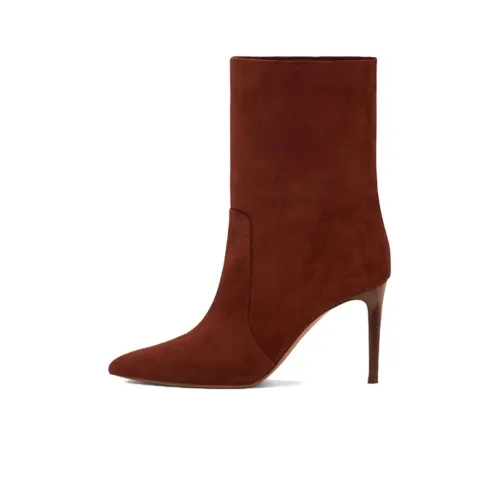 Paris Texas 85mm Suede Ankle Boots