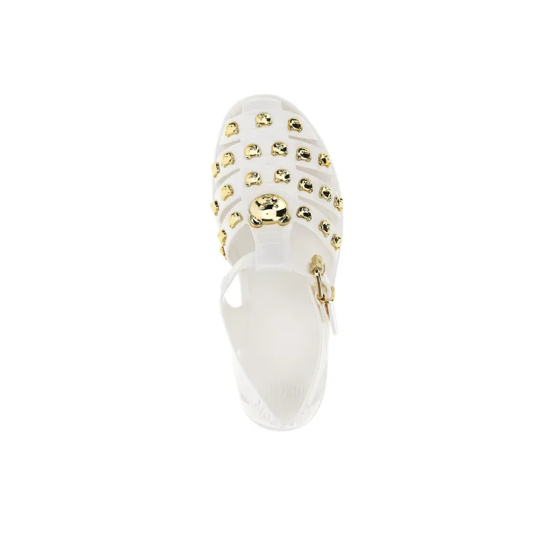 MOSCHINO Teddy Bear-studded Sandals-4