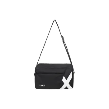 FAMAN Nylon Shoulder Bag, Crossbody Bag Unisex Black/White/Gray/Khaki/Blue