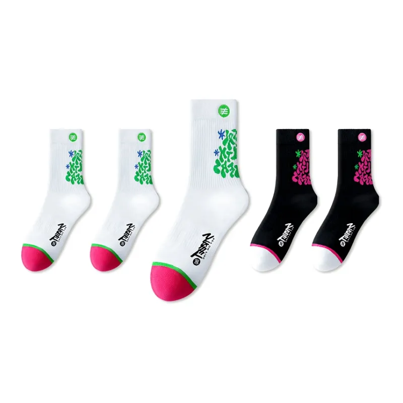 LUOLIAN Mid Calf Socks Women's 5 Pack-3