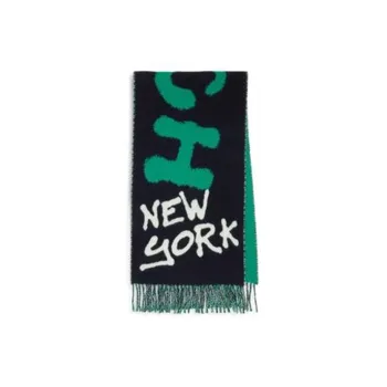 COACH Knit Scarves Unisex Multicolor