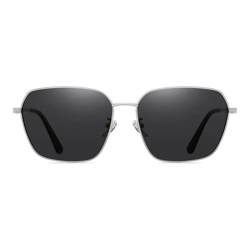 HLA Alloy Irregular Shape Sunglasses Men's-5