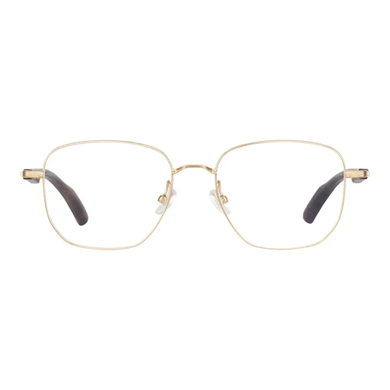MUJOSH Astral Series Irregular Shape Wooden Leg Sunglasses Unisex-1