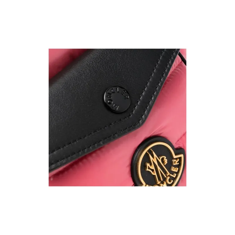 Moncler Astro Polyamide Backpack Mini Women's Coral Pink-2