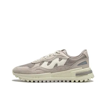 LiNing ChengFeng Anti Slip And Wear Resistant Cushioning Height Increasing Low Top Casual Shoes Men's Rock Ridge Gray