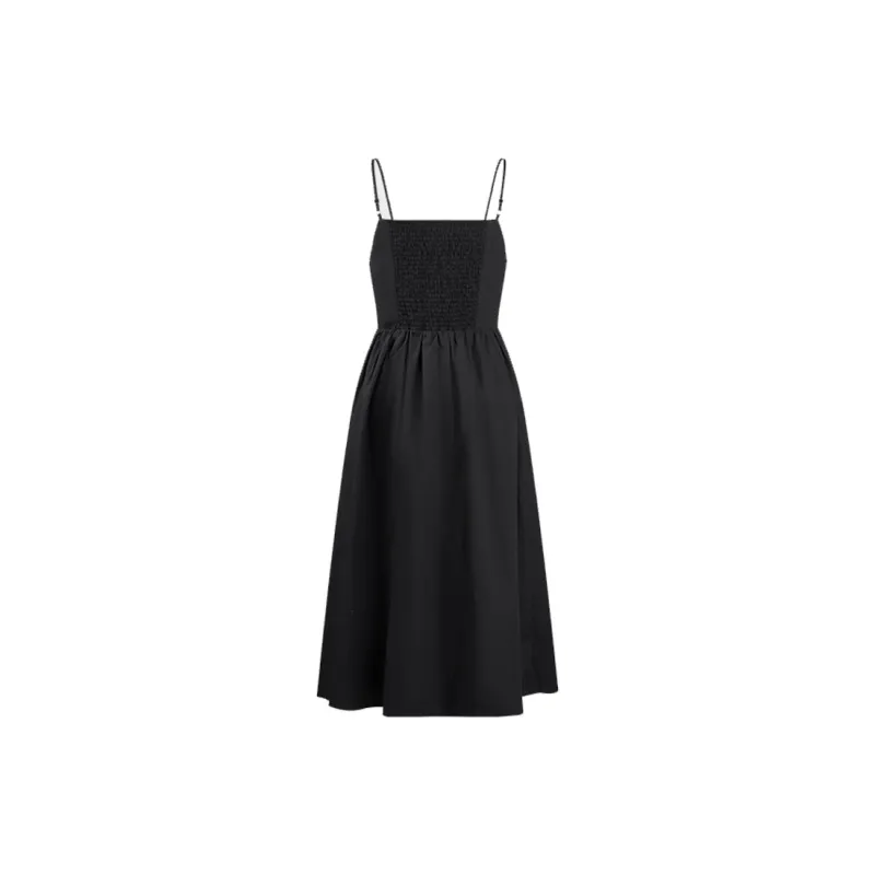 THE SEA LIFE Slip Dress Women's Black Mage-1