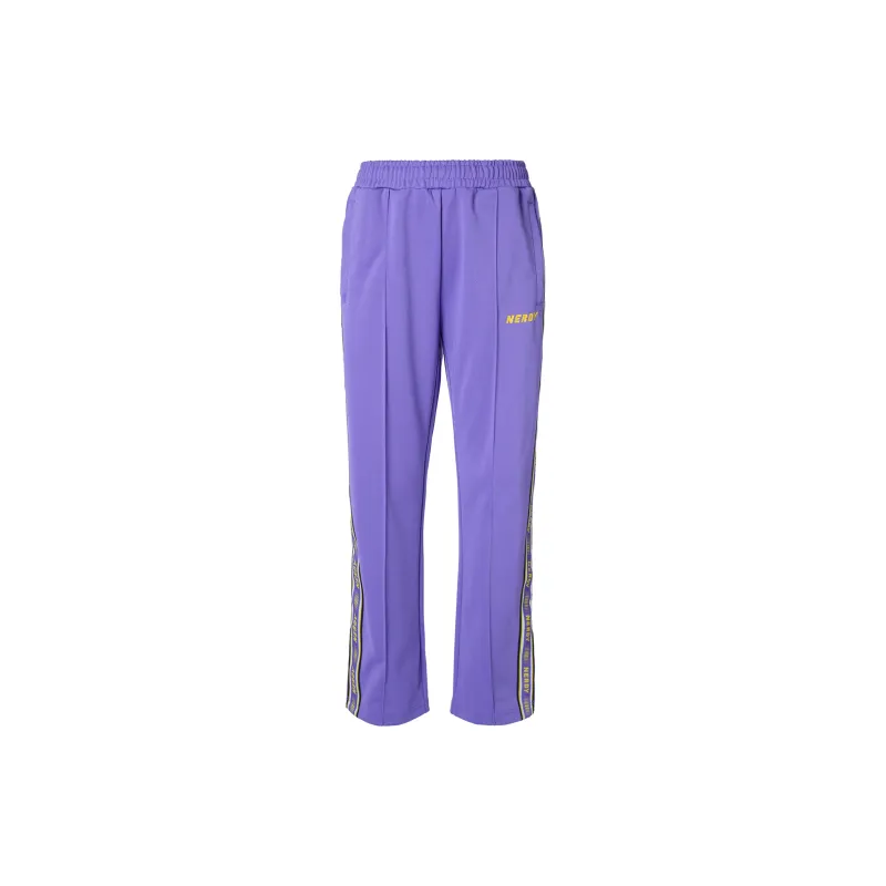 Nerdy Knitted Sweatpants Unisex Purple-1