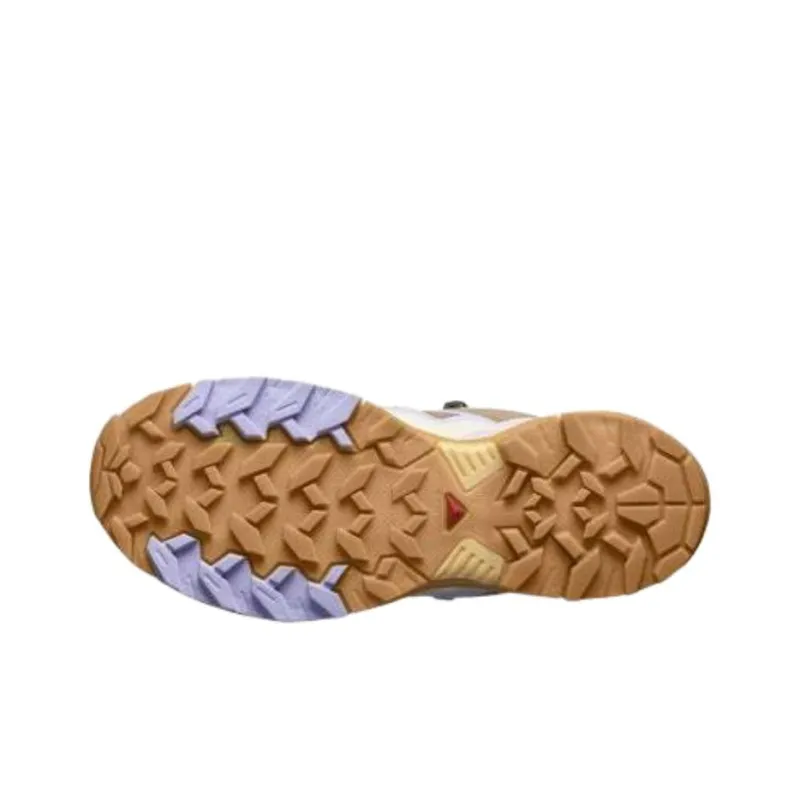 SALOMON EDGE GORE TEX Slip Resistant Low Top Outdoor Shoes Women's Natural Brown-4