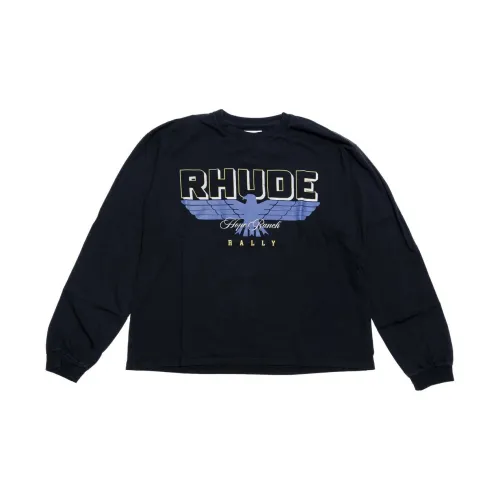 RHUDE T-Shirts Men Black