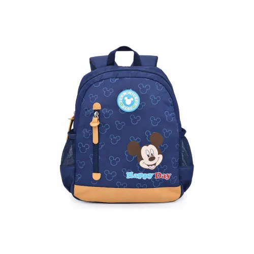 Disney Mickey Series Student Backpacks Navy Blue