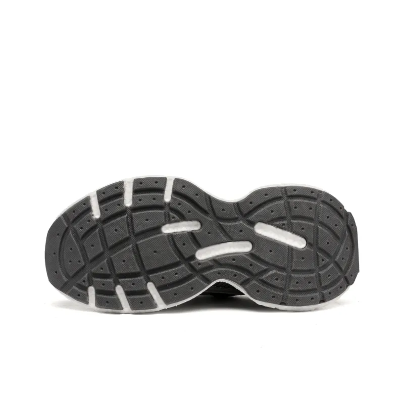 TRUMPPIPE Cushioning Wear Resistant Low Top Chunky Sneakers Men's Gray-4