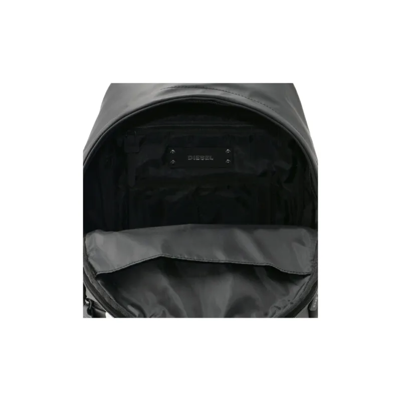 DIESEL Polyester Backpack Unisex Black-4
