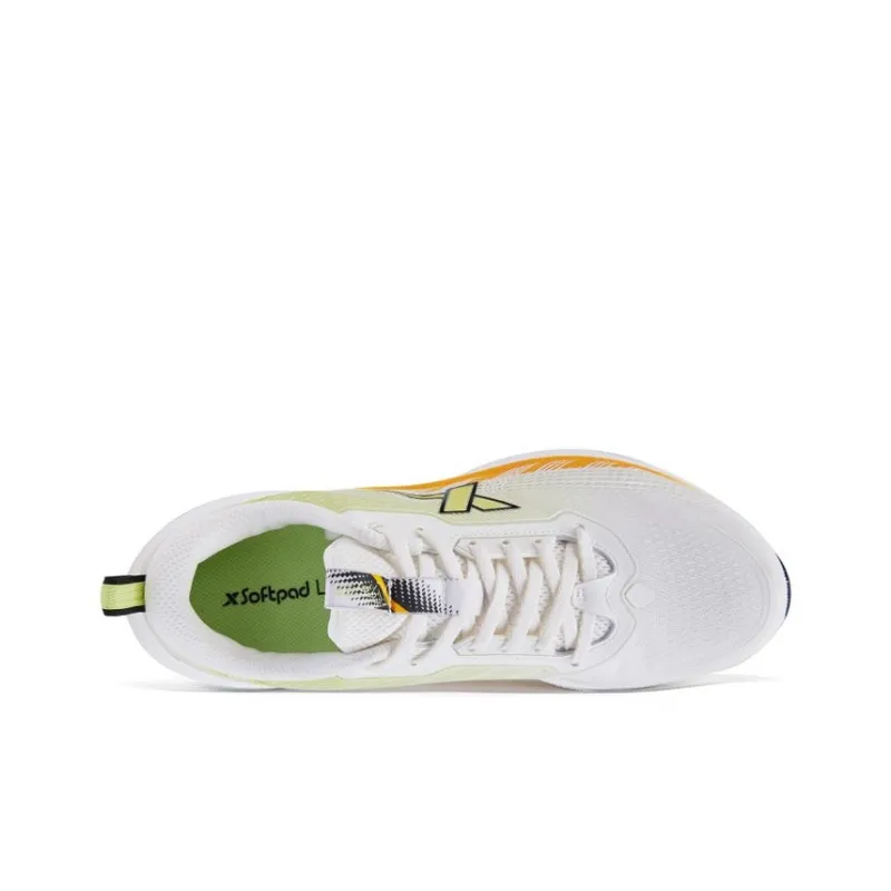 China Post x XTEP Durable Breathable Low Top Running Shoes Men's White Green-2