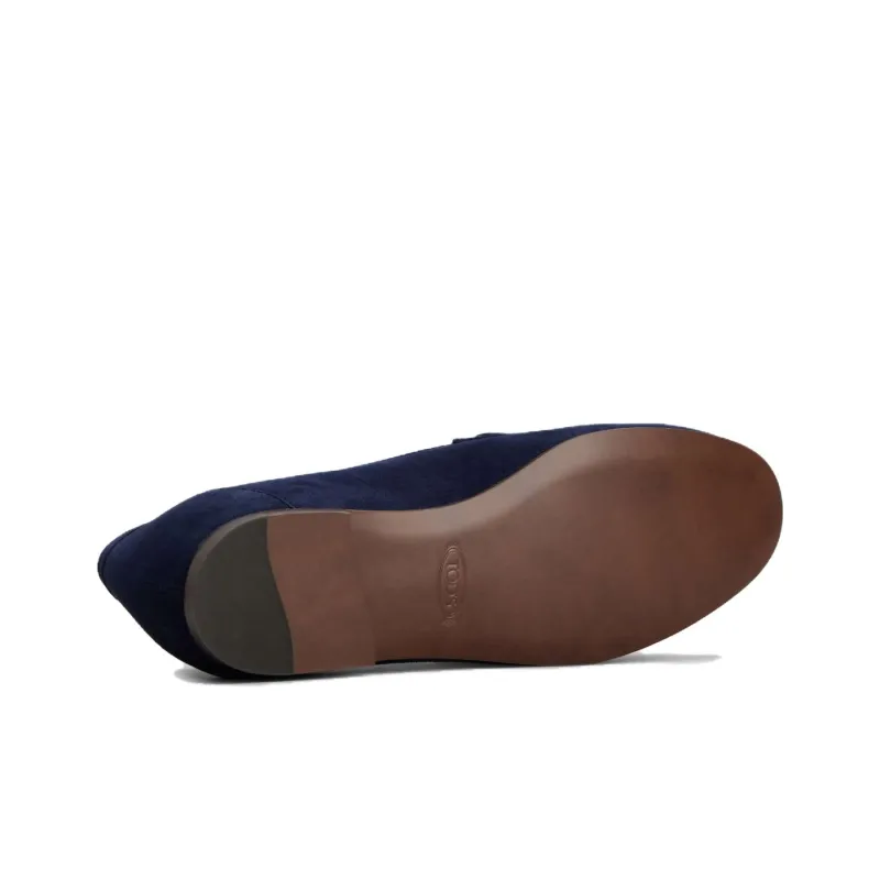 TOD'S Logo plaque Leather Loafers-4