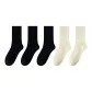 5 Pack (Black *3-Milk White *2)