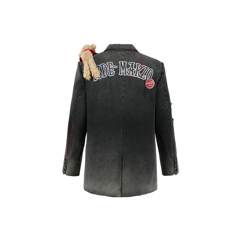 13 DEMARZO Business Suits Unisex Black-1