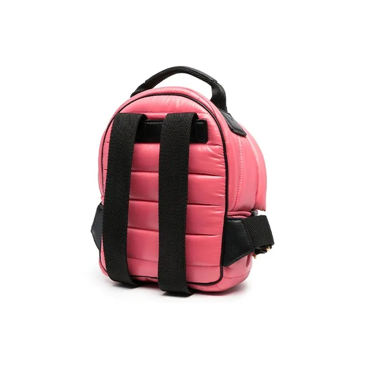 Moncler Astro Polyamide Backpack Mini Women's Coral Pink-1