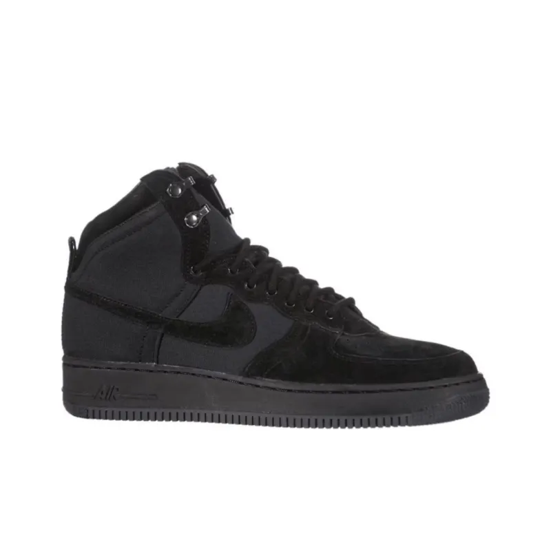 Nike Air Force 1 High Deconstructed Military Boot Black-1
