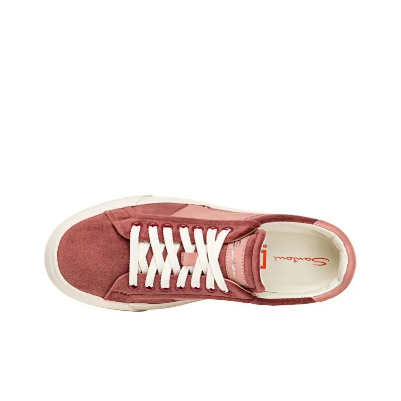 Santoni Double Buckle Logo Printed Sneakers Women's-4