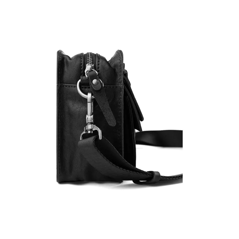 Back step Shoulder Bags Black-3