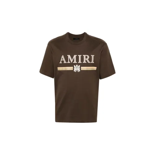 AMIRI T-Shirts Men Brown