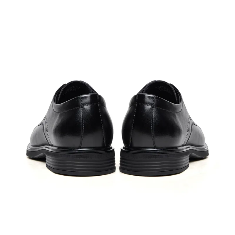 CAMEL Dress Shoes Men Low Top Black/Brown-3