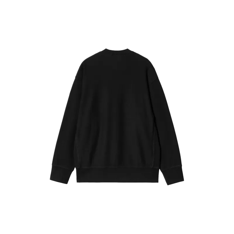 Carhartt WIP SS24 Dawson Sweat Sweatshirt Men's Black-1