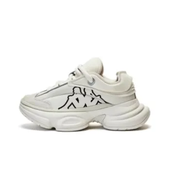 Kappa Cushioning Wear Resistant Low Top Casual Shoes Women's Gray