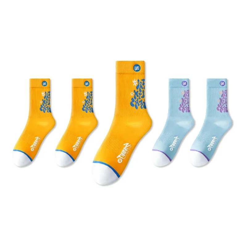 LUOLIAN Mid Calf Socks Women's 5 Pack-4
