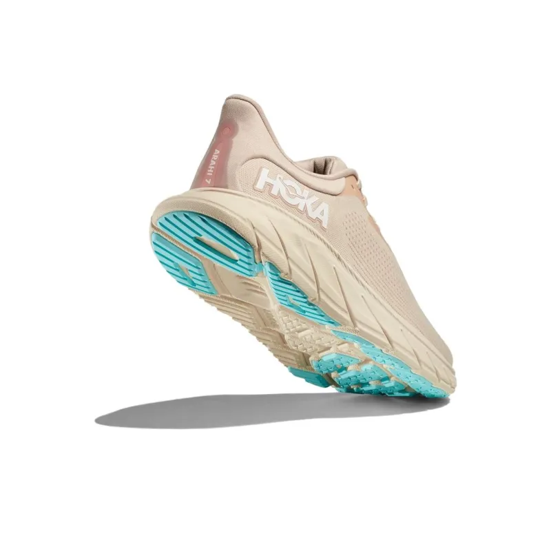 HOKA ONE ONE Arahi 7 Vanilla Cream Women's-3