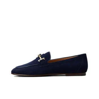 TOD'S Logo plaque Leather Loafers