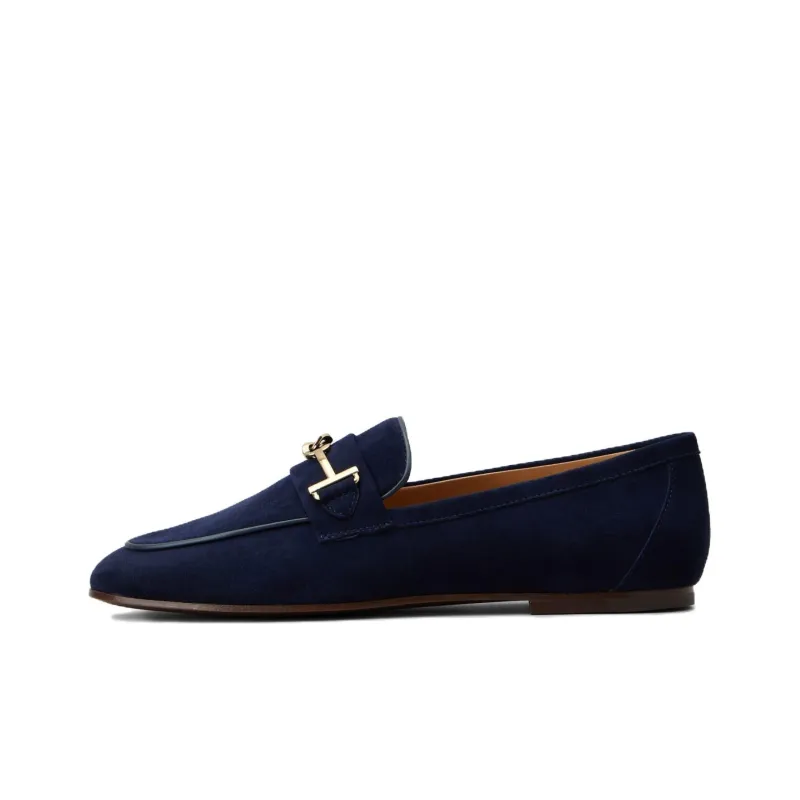 TOD'S Logo plaque Leather Loafers-0