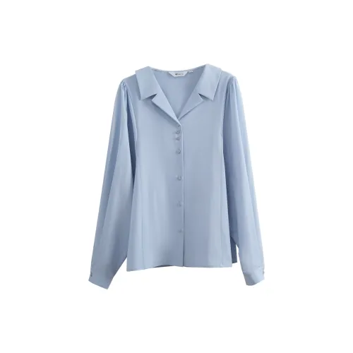 Olrain Shirts Women's Blue