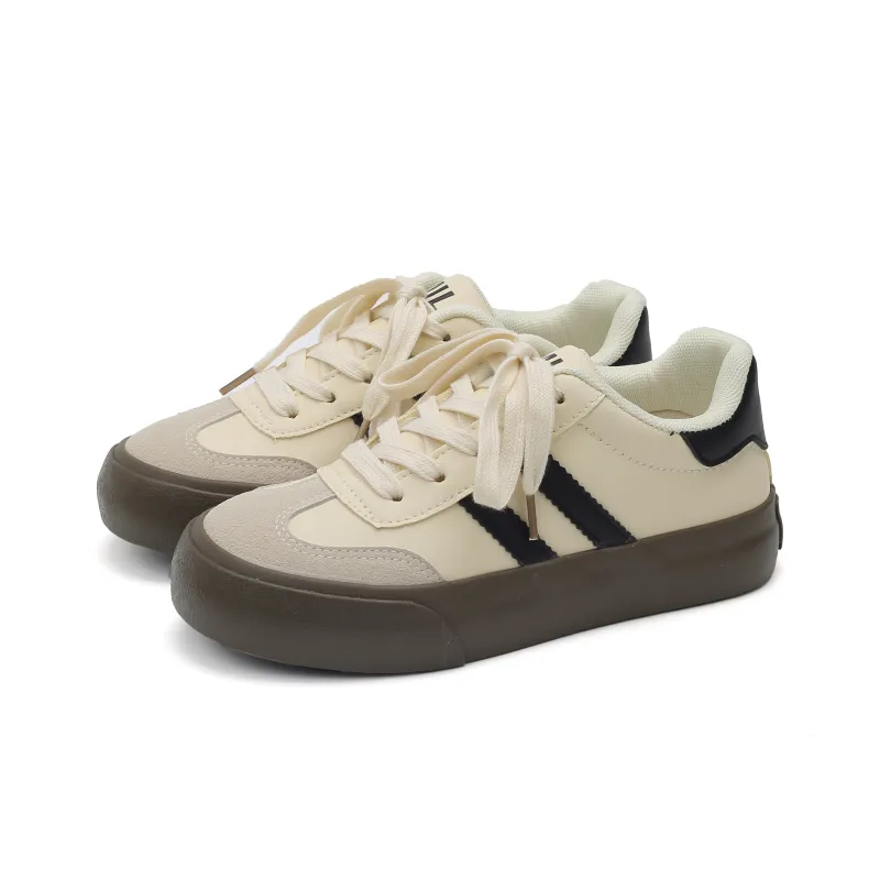 YOBN SMILE Anti-Slip And Wear-Resistant Breathable Low-Top Skateboard Shoes Women's-16
