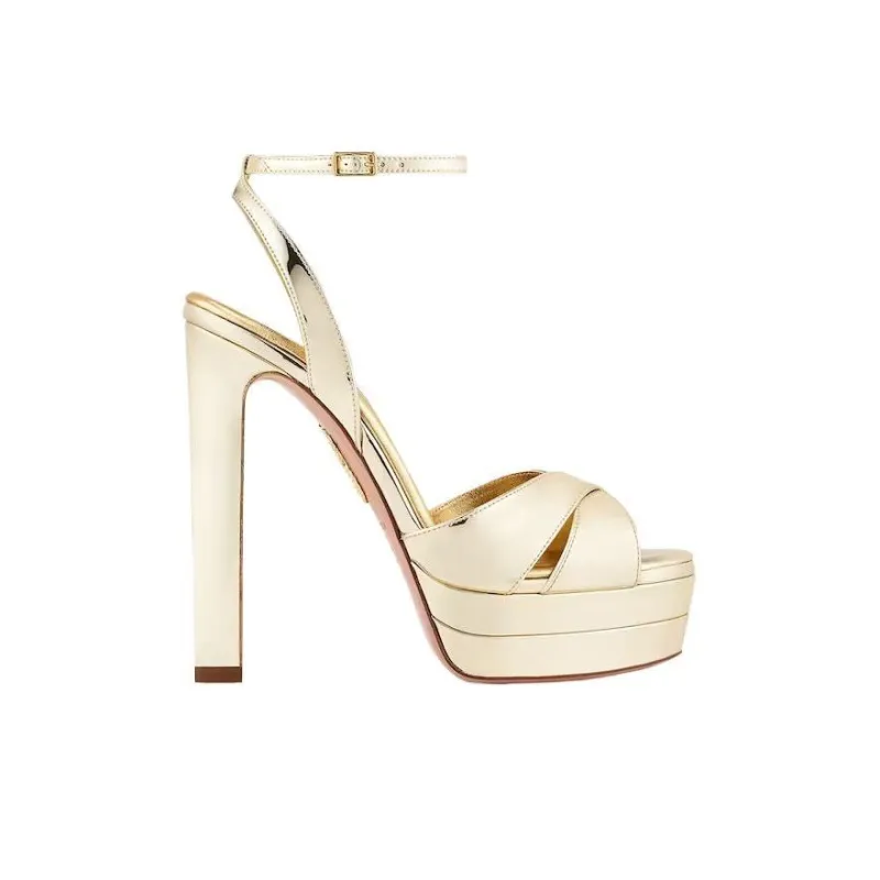AQUAZZURA Divine Plateau 130mm Platform Sandals-1