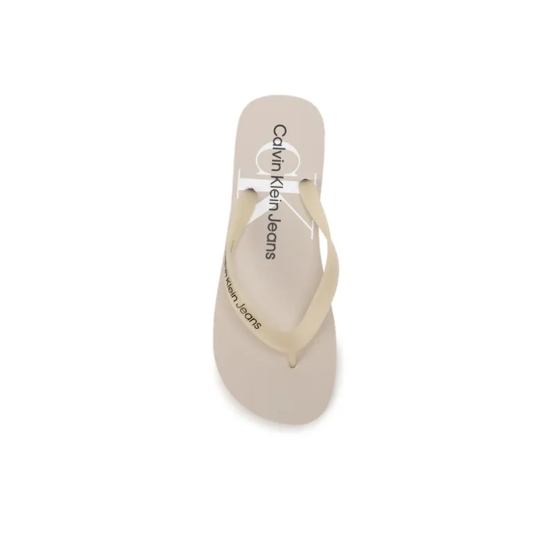 CALVIN KLEIN Flip Flops Men's Mocha Milk-3
